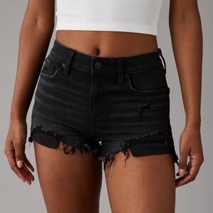 AE Next Level High-Waisted Denim Short Short